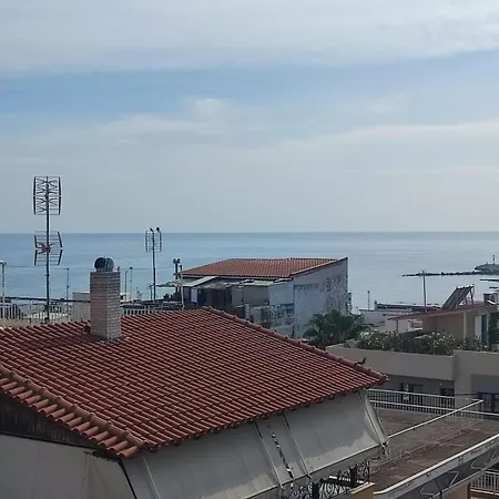 Downtown Sea View Penthouse Daire Nea Moudania